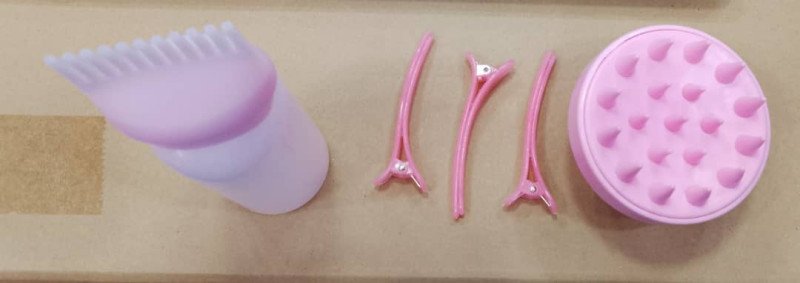 Jeu Coiffure avec Pince/Brosse Massage MFGJTZ003